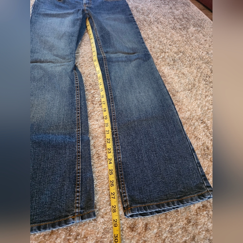 Jordache Lo-Rise Stretch Jeans – Bootcut Approx Size 6 - Picture 2 of 5